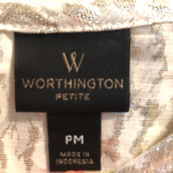 Sparkly Leopard Print Sleeveless Blouse - Picture 4 of 4